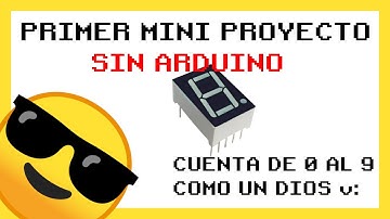 CONTADOR DEL 0 AL 9 🔥 SIN ARDUINO 🔥 ATMEGA328P