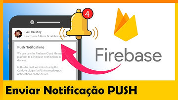Como Enviar Notificação PUSH para seu APLICATIVO usando o firebase 2025
