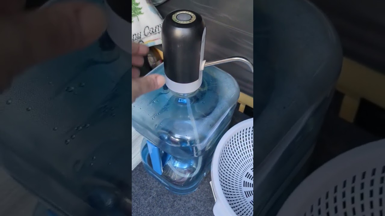 Cheap & Easy DIY Sink Solution for Van Life – No Tools Required! | Minivan Camper Van Conversion