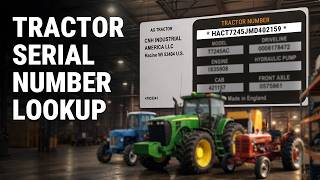 Details Tractor Serial Number Lookup Guide: Find and Identify Your Serial Number News