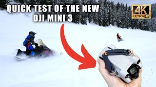 Snowmobiling with the DJI Mini 3 Pro by NorthWest Dynasty 485 views 1 year ago 2 minutes, 59 seconds