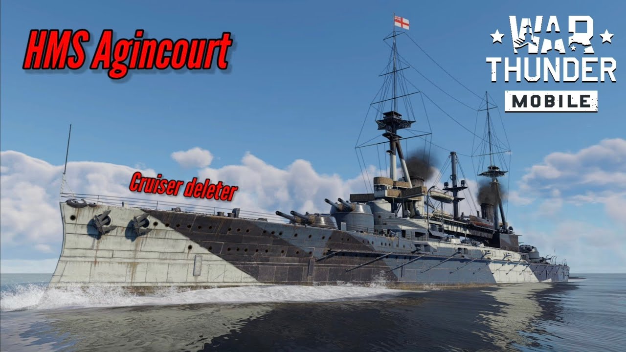 NEW! HMS Agincourt: Glass cannon with an emphasis on 