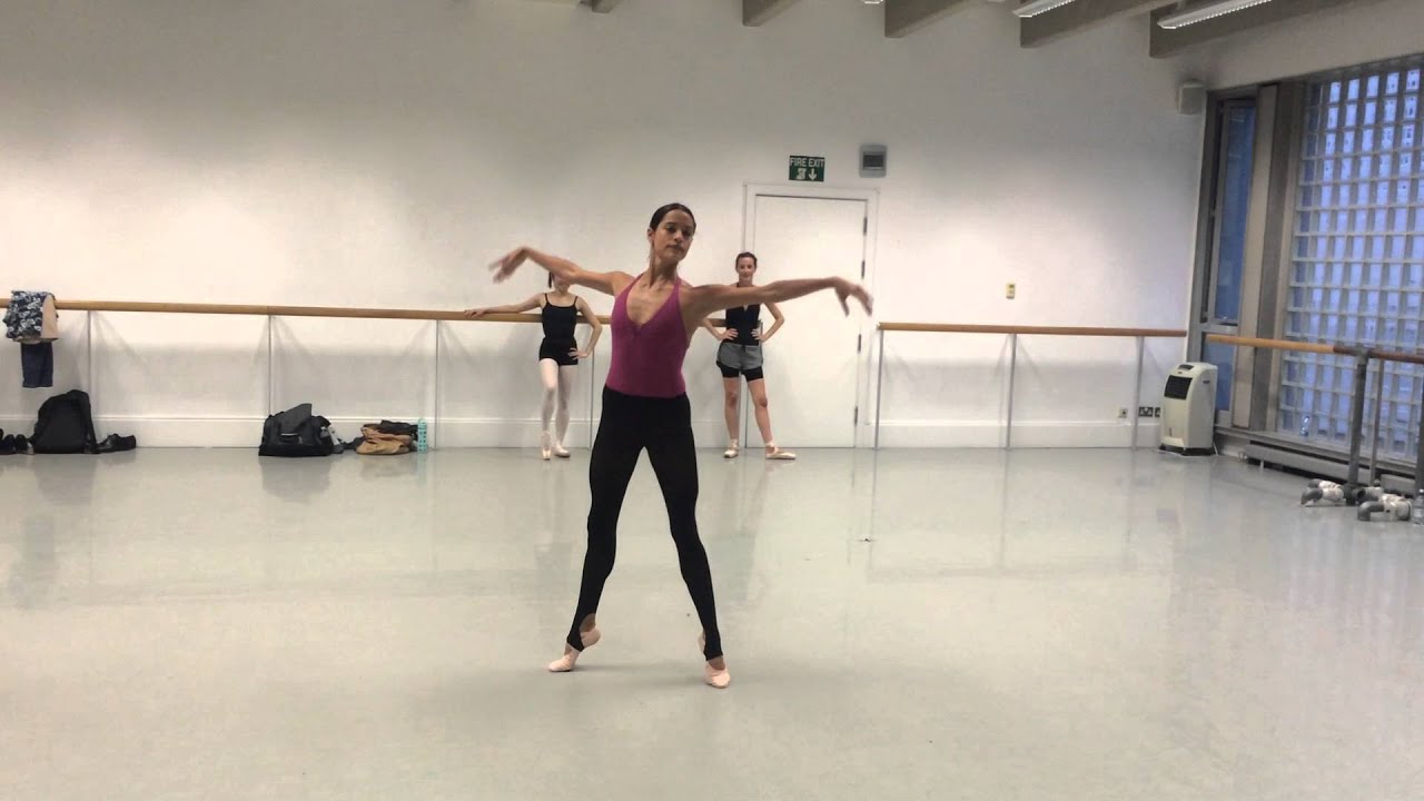 Ballet Class Variation- Leila - YouTube