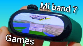 :    Mi Band 7!? #miband7 #minecraft #game #apps #gameplay