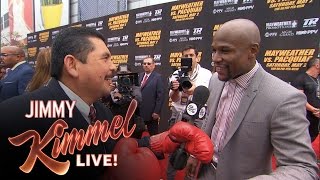 Guillermo at the Pacquiao\/Mayweather Press Conference