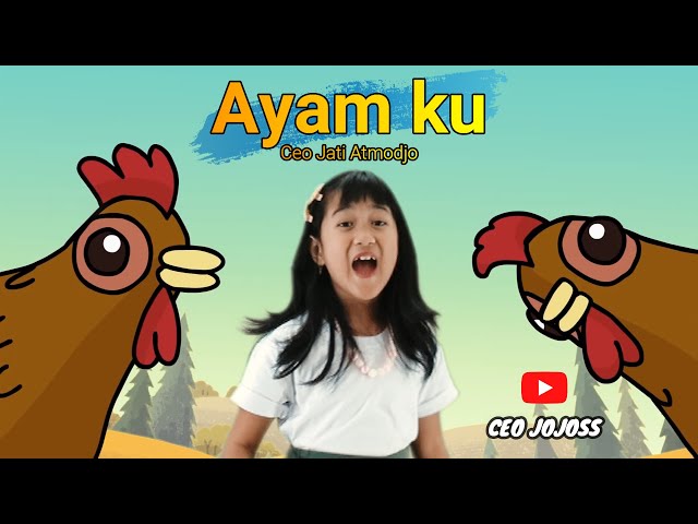 Best || Lirik Lagu Ayamku || Cover by Ceo Jati Atmodjo class=