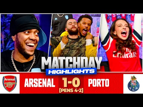 ARSENAL WIN ON PENALTIES! | Arsenal 1-0 Porto (Pens 4-2) | Highlights
