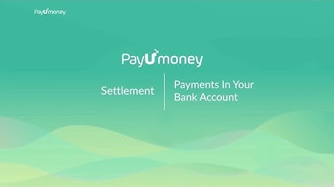 How To Check Payment Settlements On PayUmoney Business Dashboard?
