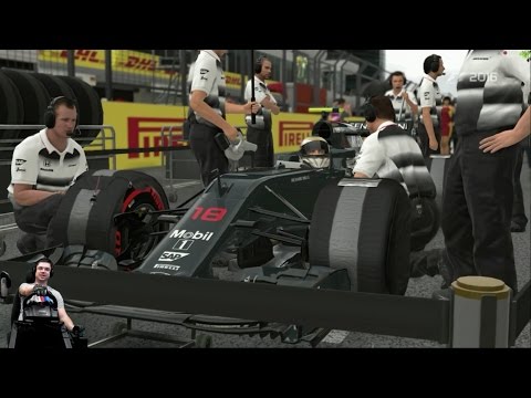 Видео: Самое зашкварное Гран-при Китая за всю историю F1 McLaren-Honda - F1 2016 на руле Logitech G920