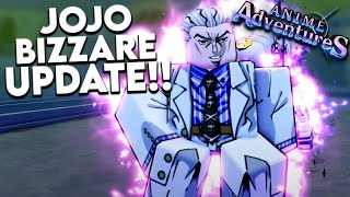 New Jojo Bizzare Adventures Update 17 Is Coming In Anime Adventures!