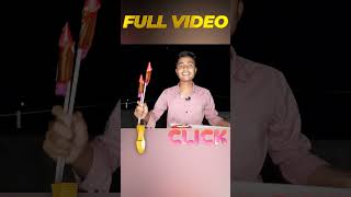 BIG SIZE DIWALI ROCKET TESTING | DIWALI 2023 #shorts #crackers #rocket