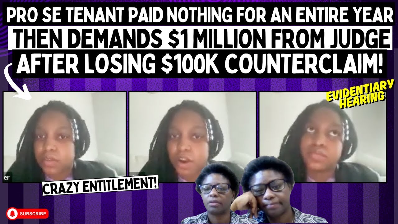 Tenant Paid Nothing For A YEAR, Then DEMANDS $ 1 MILLION From Judge After Losing $100K Counterclaim!