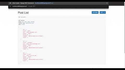 Django REST framework