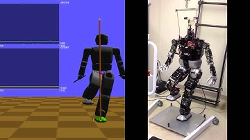 Testing simulated sensors for the Hubo robot