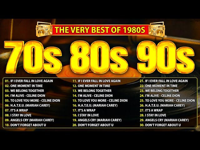 Best Music Hits 70s 80s 90s Playlist - Greatest Hits 70s 80s 90s