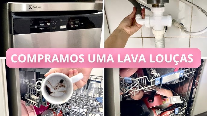 A Máquina De Lavar Louça Está Carregada Com Pratos. Louça Numa Lava-louça  Aberta. Aparelhos De Cozinha Para Pratos Imagem de Stock - Imagem de cesta,  carga: 215014061