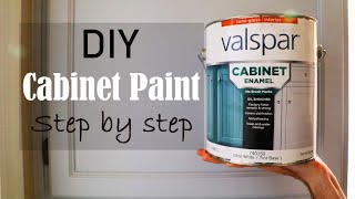 Cabinet Paint: A Step By Step How To Video