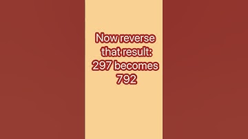 This Math trick will blow your mind! #mathstricks #magic #shorts