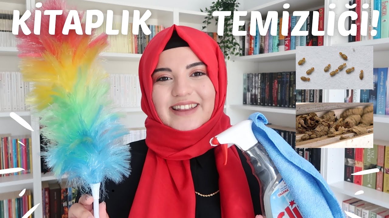 KİTAP KURDU VE BİTİ, SAYFA SARARMALARI | Kitaplığımı Nasıl Temizliyorum?