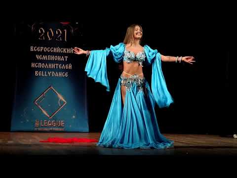 Olga Filippova oriental dance mejance new program 21 Moscow championship