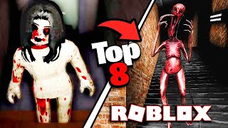 Los 08 MEJORES 😱 JUEGOS de TERROR en ROBLOX RECOMENDADOS (2023) 😱