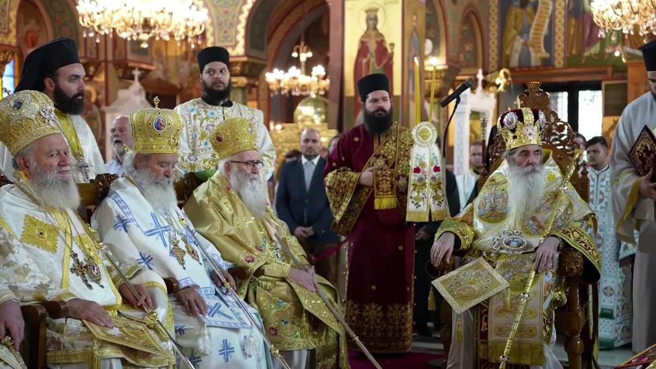 Χειροτονία Θεοφιλεστάτου Επισκόπου Αχελώου κ. Νήφωνος