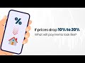 If PRICE DROPS 10% to 20%! What will payments look like?!