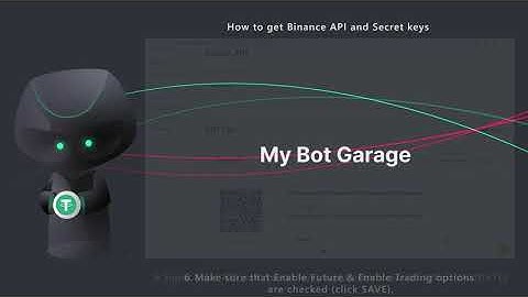 How to get Binance Futures API and Secret keys