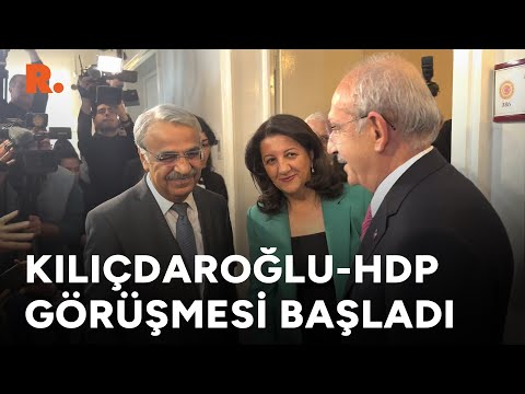 Ertelenen Kılıçdaroğlu-HDP görüşmesi başladı