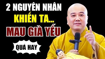 2 nguyên nhân khiến CHÚNG TA MAU GIÀ, Mà Hầu Như Ai Cũng Mắc Phải! | Hoà Thượng Thích Pháp Hoà
