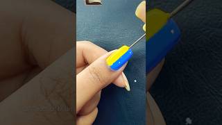 Easy nail art with safety pin? nailart shortvideo youtubeshorts shorts viral nails 2023