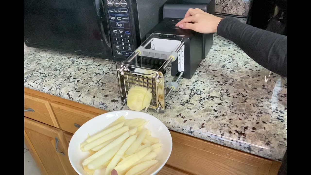  Electric French Fry Cutter, Sopito Stainless Steel