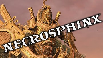 Tomb Kings army composition / doomstack - Necrosphinx showcase battle
