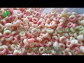 Double color puffed snacks food making extruder machinery in china