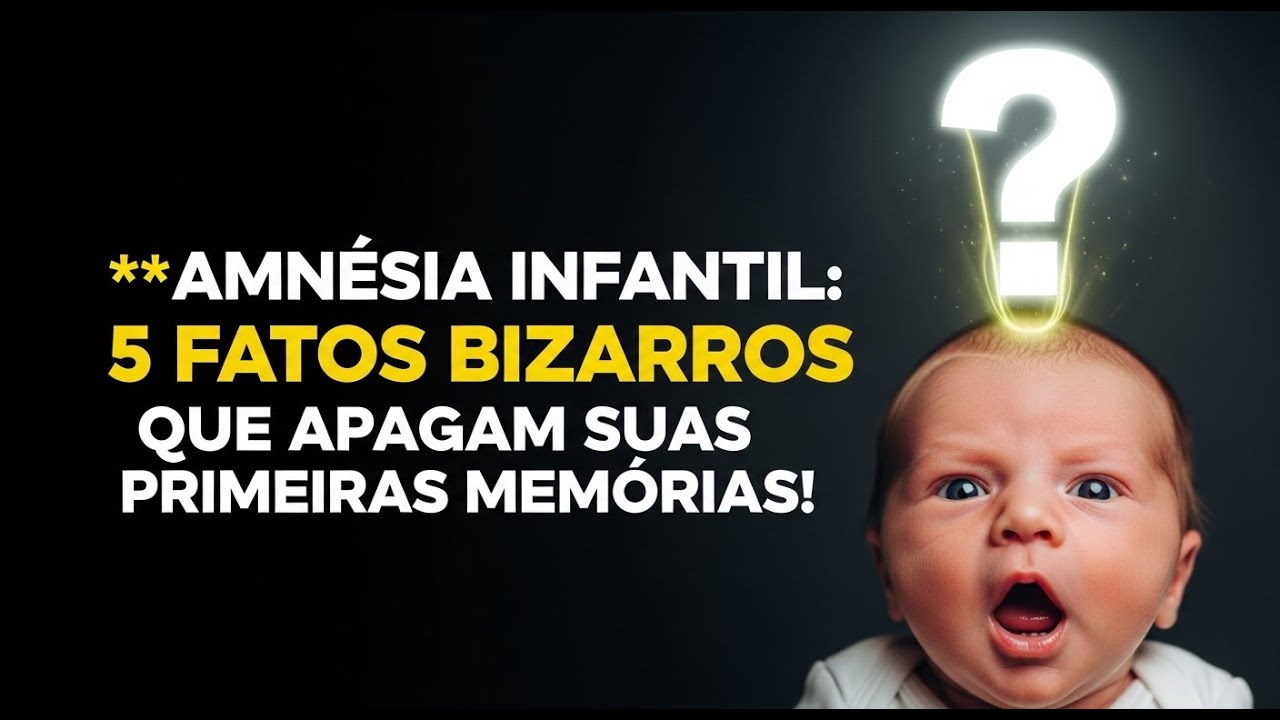 Amnesia Infatil Amnésia Infantil: Por Que Não Lembramos NADA da Nossa Infância? 🤔 - YouTube