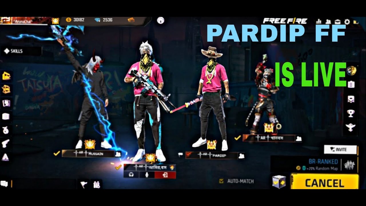 New Season Br Ranked 30 Road To Top 1 Grandmaster #FREEFIRELIVE # ...