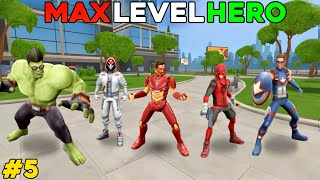 Finally all hero's max level upgrade in spider fighter 3 | spider fighter 3 #5 screenshot 2