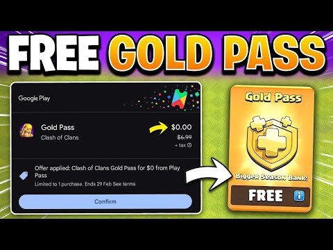 How to Get FREE Gold Pass with Google Play Pass in Clash of Clans 