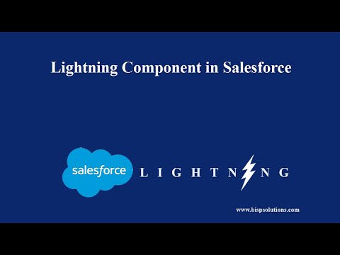 Lightning Component in Salesforce