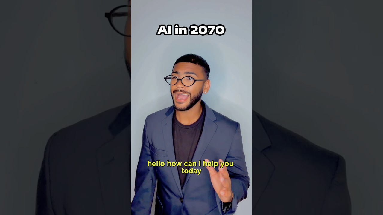 AI in 2070😳only a few people will understand💀 #comedy #ai