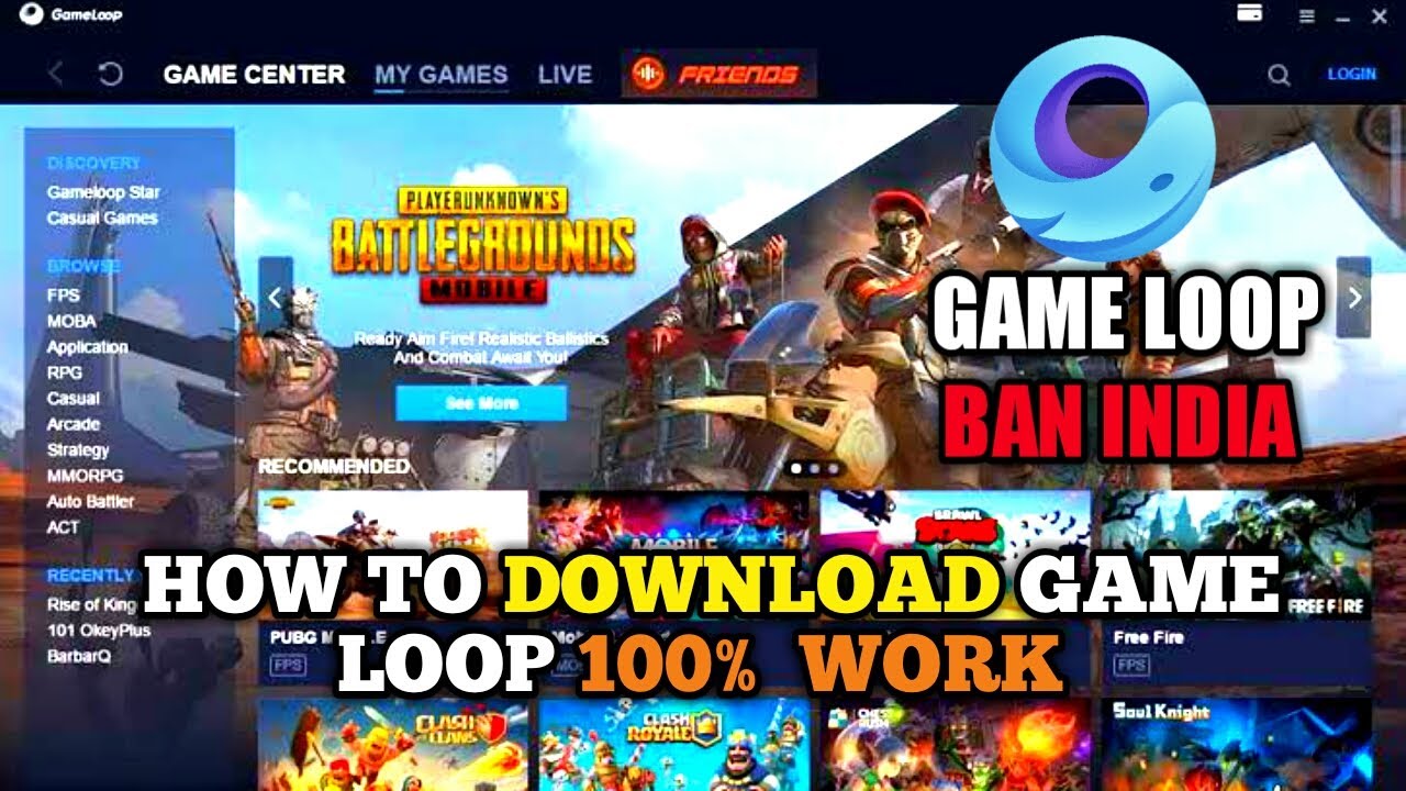 How to Download Banned Gameloop in India 100% WORK - 2020 