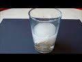 What happens if you put a shell in vinegar?