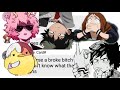 MHA Text||Midoriya on his Rockstar Shit|| Ochako tried to rob Todoroki?||✨But not a lyric prank✨||