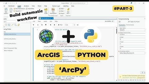 ArcGIS + Python : ArcPy | MEMBUAT WORKFLOW OTOMATIS MENGGUNAKAN ARCGIS PRO + CODING