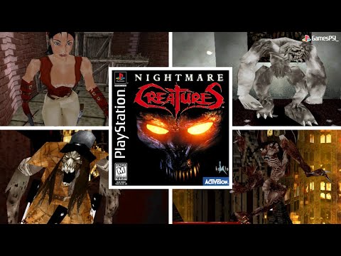 Nightmare Creatures - La B.O Des Boss Sur PS1 (Version PAL, Sony PlayStation)