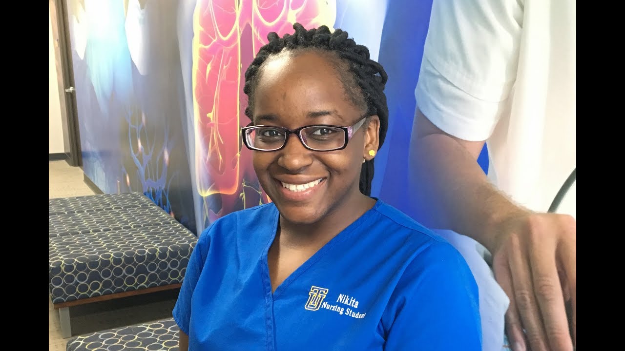 Nursing student Nikita Burgess found her strengths at TU School of Nursing