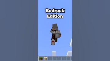 Java Bridging Vs Bedrock Bridging #Shorts