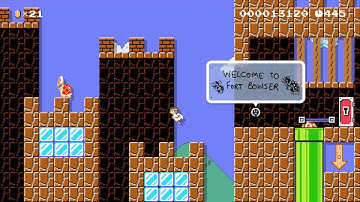 Invisible Revealed (comments on) by Smasher ~ Miiverse - SUPER MARIO MAKER - NO COMMENTARY 1bh