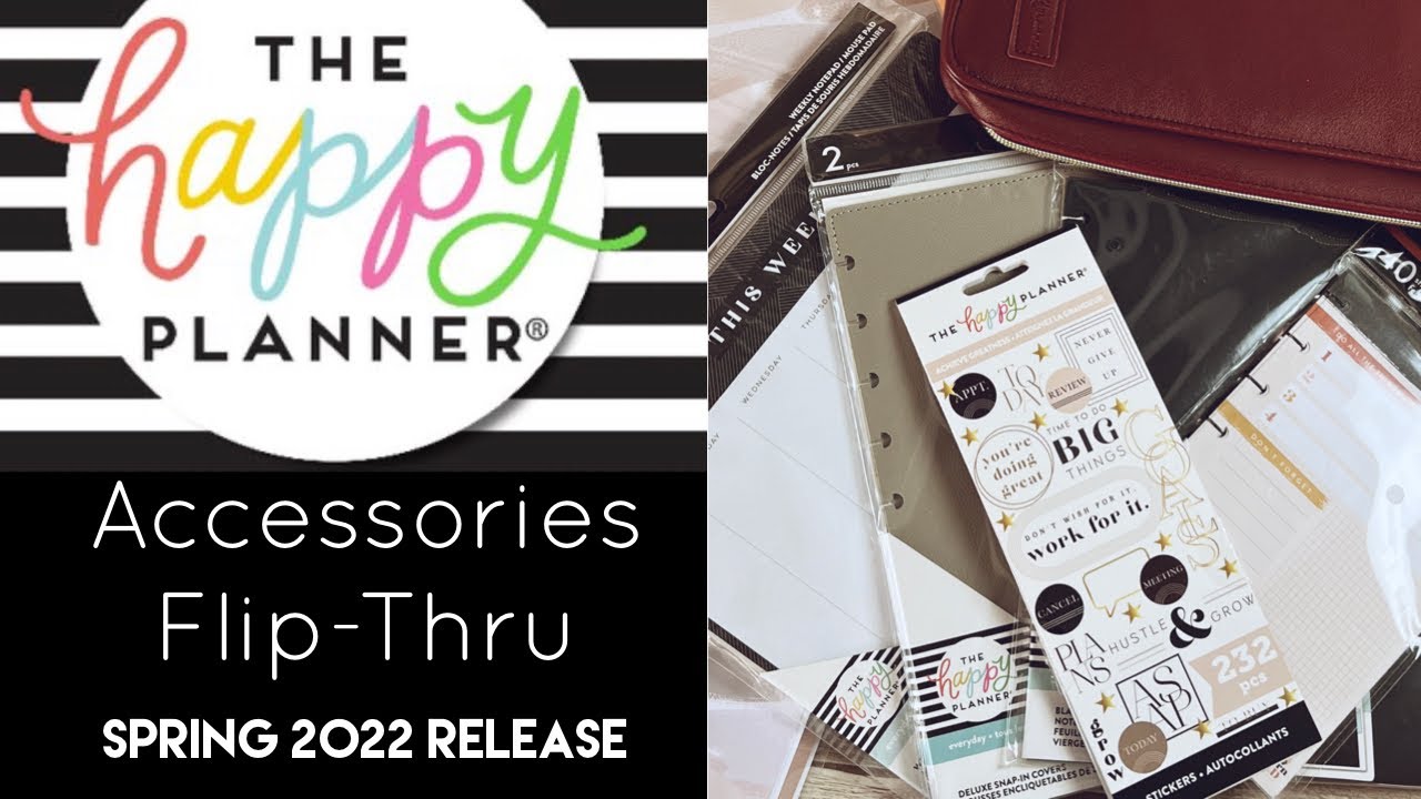 All About the Planner Accessories, Spring 2022 Release