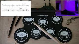 Perfect | Ed Sheeran - Electronic Drum pad cover with Tomplay (Beginner) screenshot 2